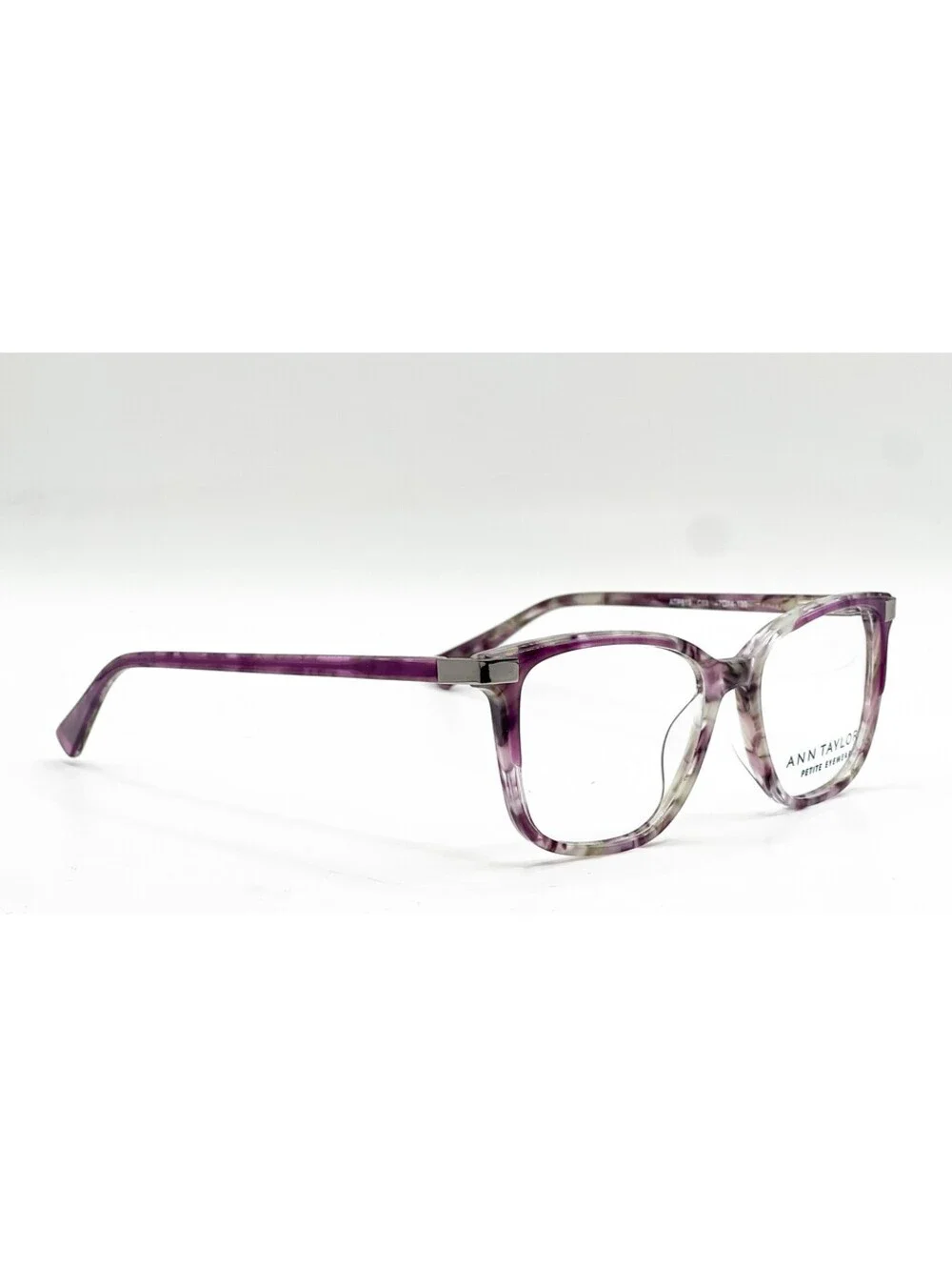 Ann Taylor Atp819 C03 Plum Amethyst Authentic Eyeglasses 47-14-130